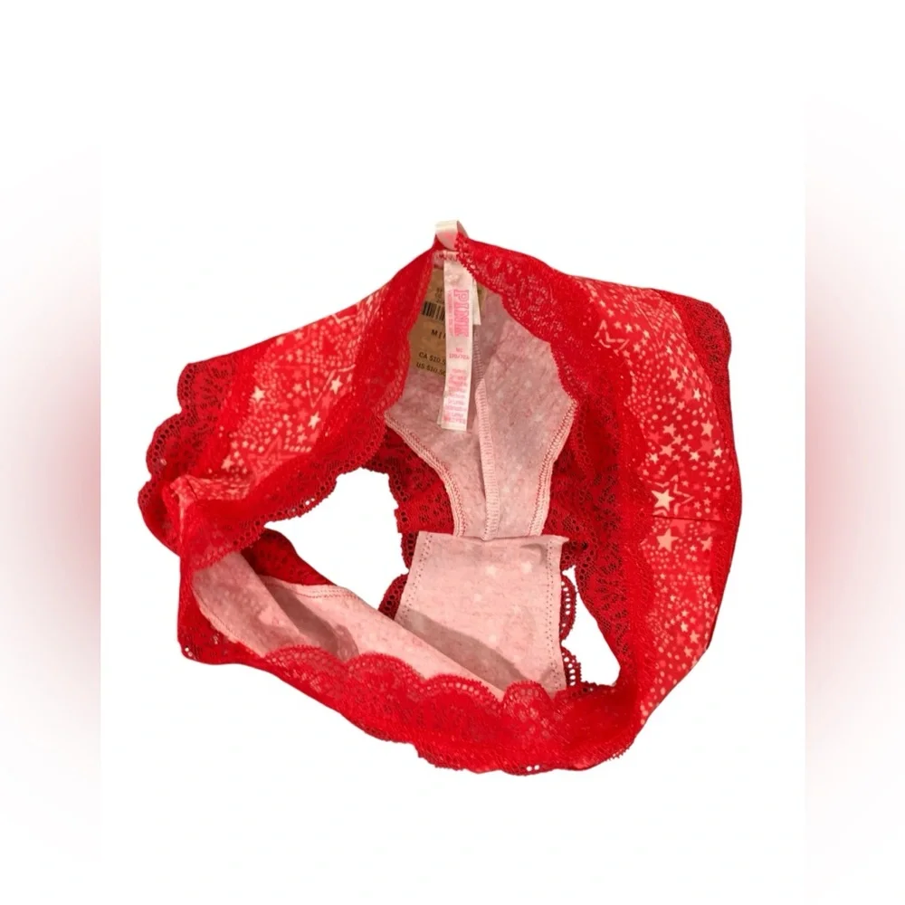 -NWT-VS PINK Cheekster Panties Undergarment Size M
